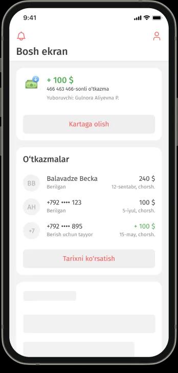 O‘tkazma limitlari va holatini kuzatib boring